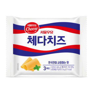 서울)체다슬라이스치즈